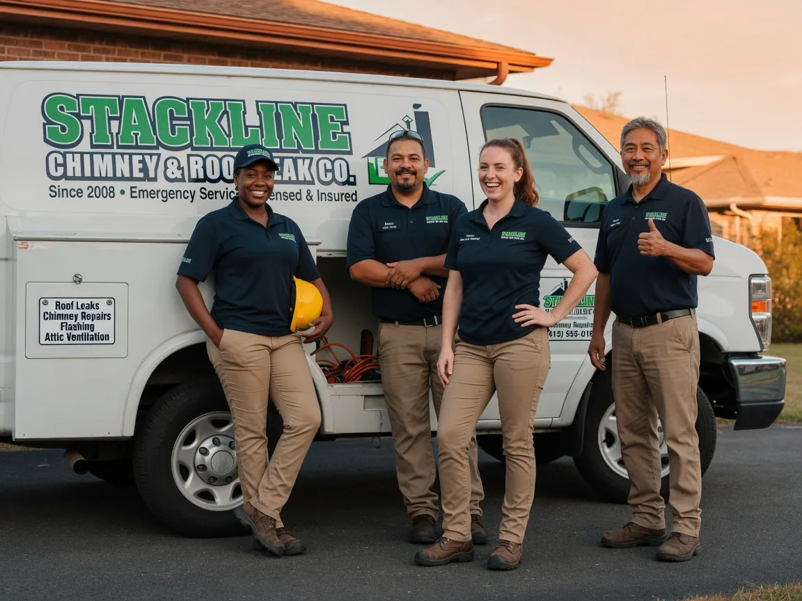 Chimney flashing repair company in Genoa, IL